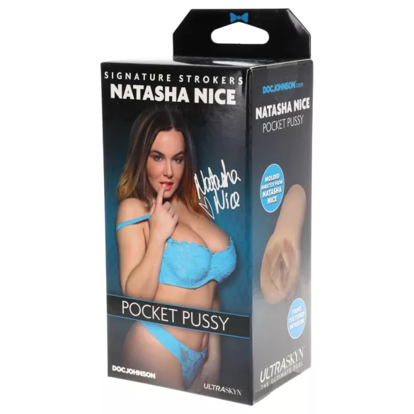 Doc Johnson Natasha Nice - levensechte Ultraskyn kunstvagina (huidskleur)