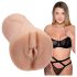 Doc Johnson Gabbie Carter - levensechte Ultraskyn vagina (naturel)