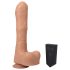 Doc Johnson Mini F-Machine - draadloze stootvibrator (natuurlijk)