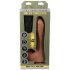 Doc Johnson Mini F-Machine - draadloze stootvibrator (natuurlijk)