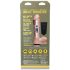 Doc Johnson Mini F-Machine - draadloze stootvibrator (natuurlijk)