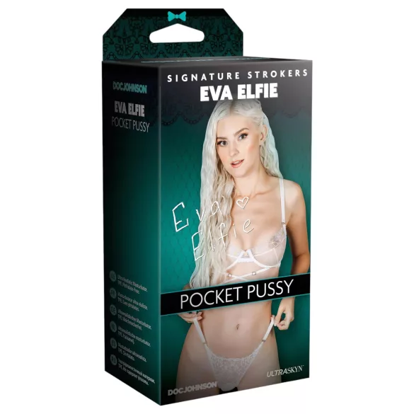 Doc Johnson Eva Elfie - levensechte Ultraskyn kunstvagina (huidskleur)