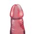 Crystal Jellies - Roze anaal dildo met zuignap