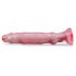 Crystal Jellies - Roze anaal dildo met zuignap