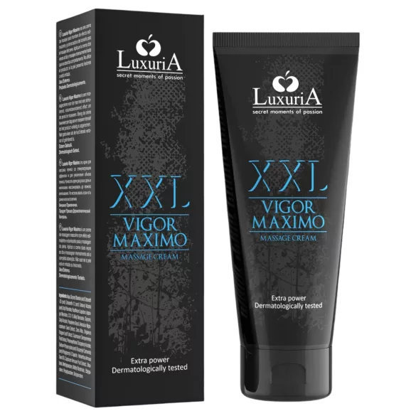 LuxuriA Vigor Maximo XXL - penisverlengende en hydraterende crème (75 ml)
