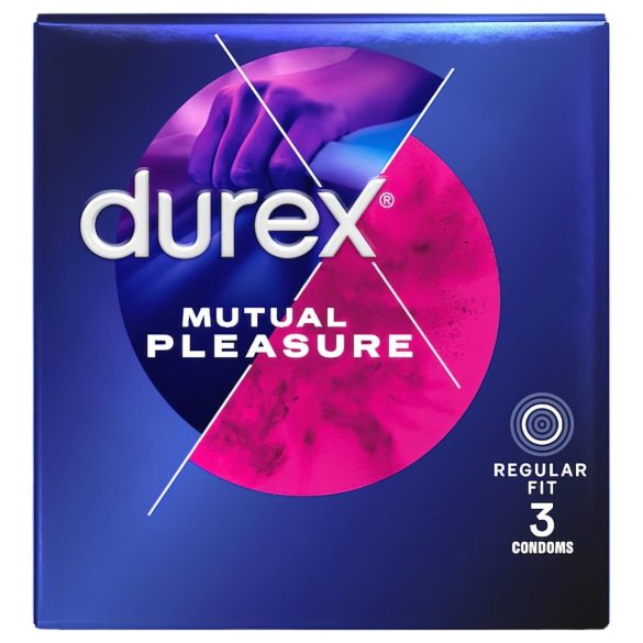 Durex Mutual Pleasure - vertragend condoom (3 stuks)