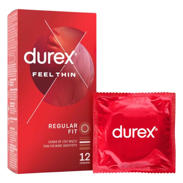 Durex Feel Thin - levensechte sensatie condooms (12 stuks)