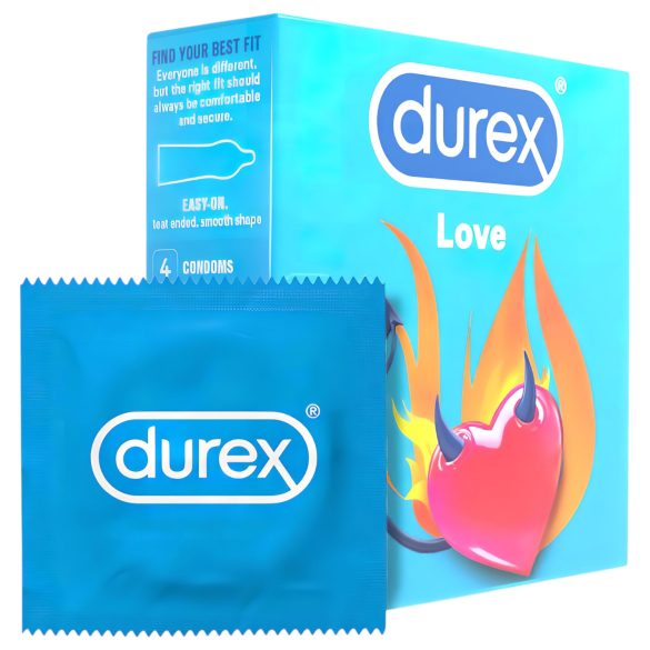 Durex condooms Love - Easy-on condooms (4 stuks)