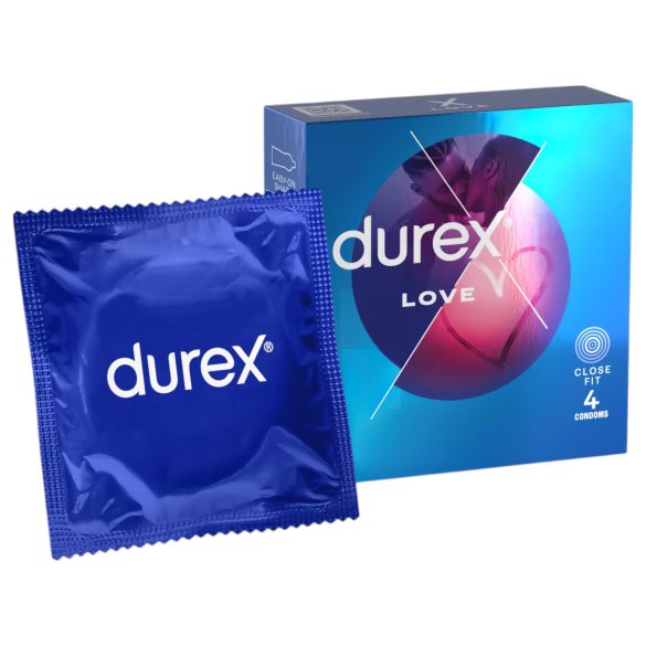 Durex condoom Love - Easy-on condooms (4 stuks)
