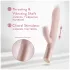 Blush Fraya - clitorale stootvibrator met arm - siliconen - roze