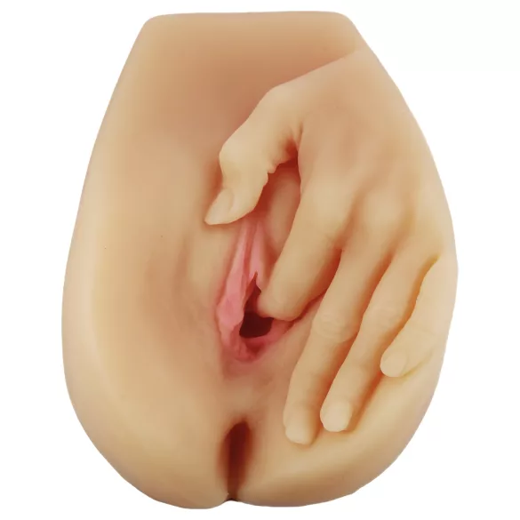 Enlust Selena - vibrerende kunstvagina met AI-afbeeldingen (natuurkleur)