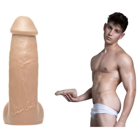 Fleshjack Reno Gold - realistische dildo - natuurkleur