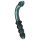 Prisms Hamsa - dubbelzijdige G-spot glazen dildo (groen)