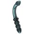 Prisms Hamsa - dubbelzijdige G-spot glazen dildo (groen)