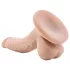 Dr. Skin 4 - realistische dildo met balzak en zuignap - huidkleur - 12cm