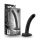 Temptasia Twist - Kleine gedraaide dildo met zuignap (zwart)
