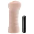 M for Men Ashley - vibrerende kunstvagina - natuurtint