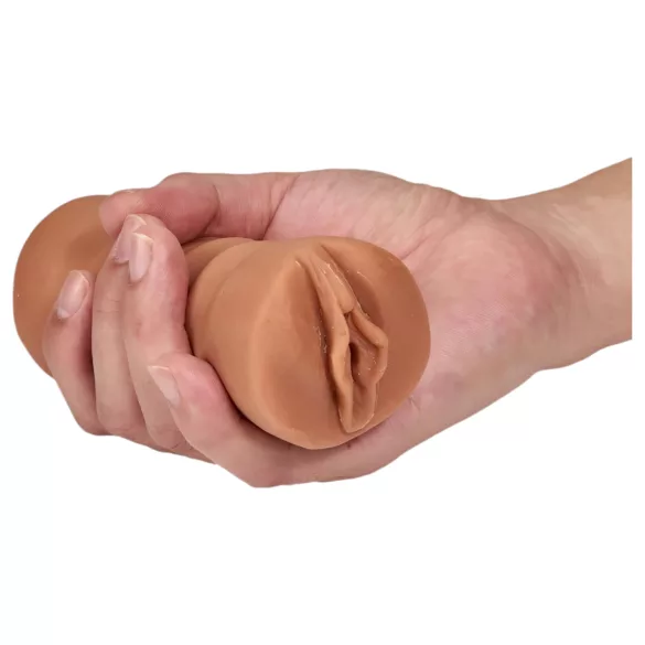 M For Men Sofia - vibrerende kunstvagina - natuurkleur