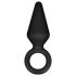 Anal Avontuur Platinum S - kleine plug (zwart)