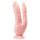 Dr. Skin 8 - natuurlijke dubbele zuignap dildo