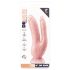 Dr. Skin 8 - natuurlijke dubbele zuignap dildo