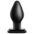 Anal Avonturen XL - extra grote anaal plug (zwart)