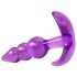 B Yours - paarse anale plug met bolletjes