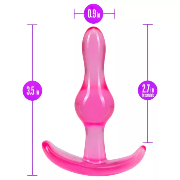 B Yours - anaal plug - siliconen - roze