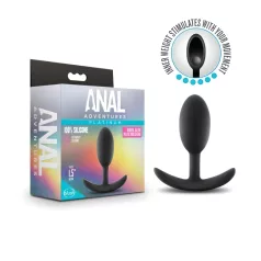 Anal Adventures Platinum - buttplug - medium - zwart