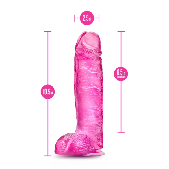 Blush B Yours Plus - realistische dildo (roze)