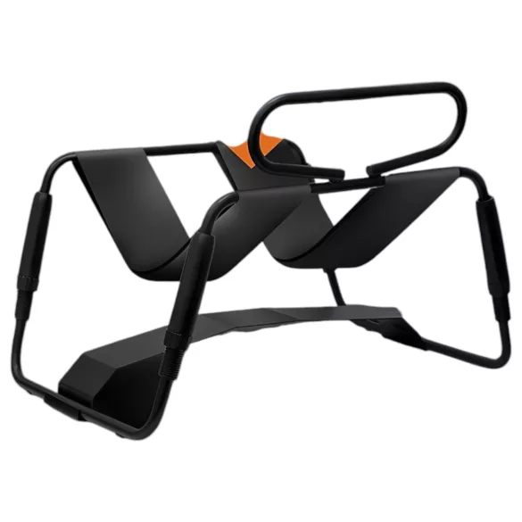 Temptasia - seksschommel met vibrator - zwart/naturel