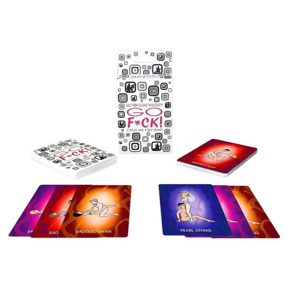 GO F*CK - Kama Sutra kaarten (52 stuks)
