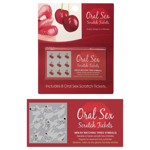 Kheper Games - Orale seks krasloten - 8 stuks