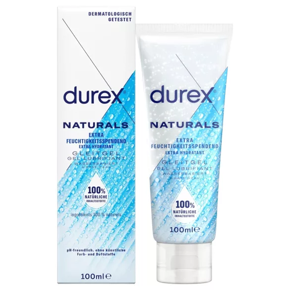 Durex Natural - glijmiddel op waterbasis - hydraterend - 100ml