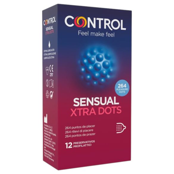 Control - extra genopte condooms (12 stuks)