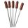Diverty - Potlood met penisdop (donker naturel) - 5 stuks