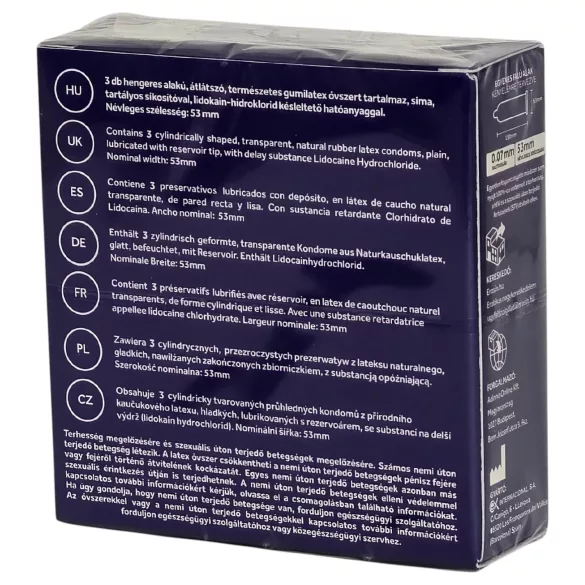 Superheld - condoom met vertraagde werking (3 stuks)