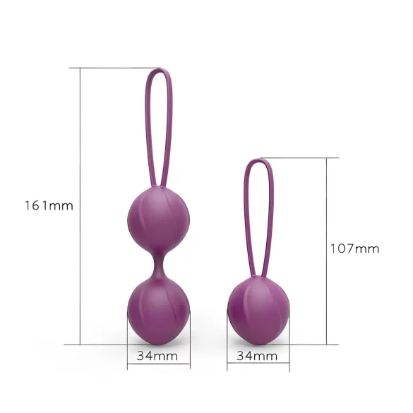 Engily Ross Kelly - 2-delige geishaballen set - lila