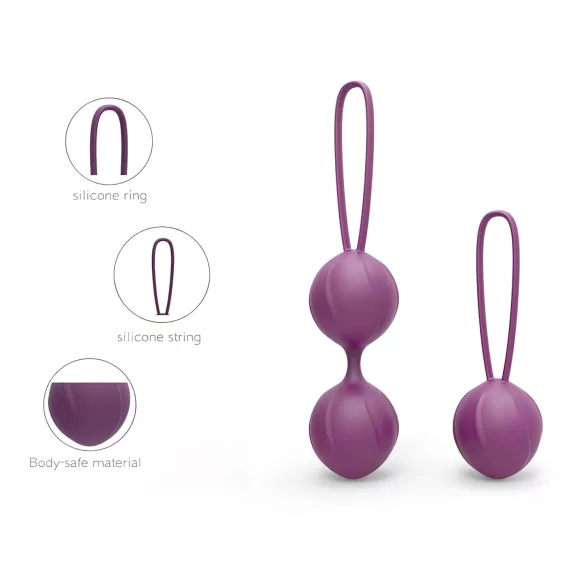 Engily Ross Kelly - 2-delige geishaballen set - lila