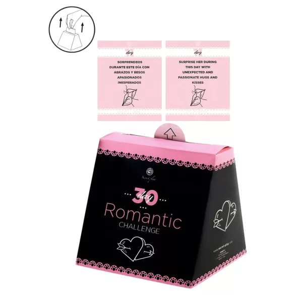 Secret Play 30 Day Romantic Challenge - romantische uitdagingskaartspel (Engels, Spaans)