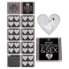   Secret Play Scratch & Sex Straight - kraslot-sekshoudingen spel voor koppels (in 5 talen)