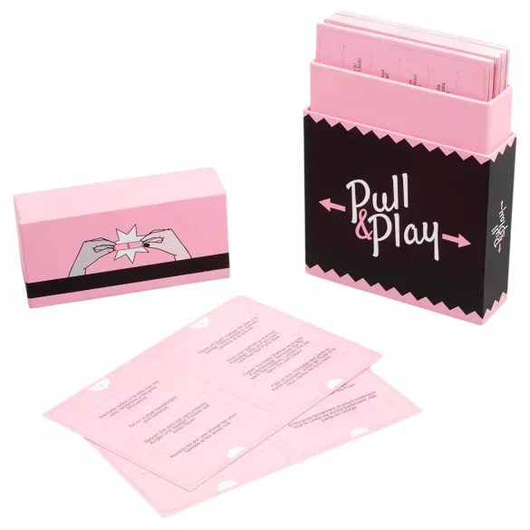 Secret Play Pull & Play - erotisch kaartspel voor koppels (50 kaarten) - in 7 talen
