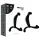 Addicted Toys - prostaat- en perineummassager (zwart) - 11,3 cm