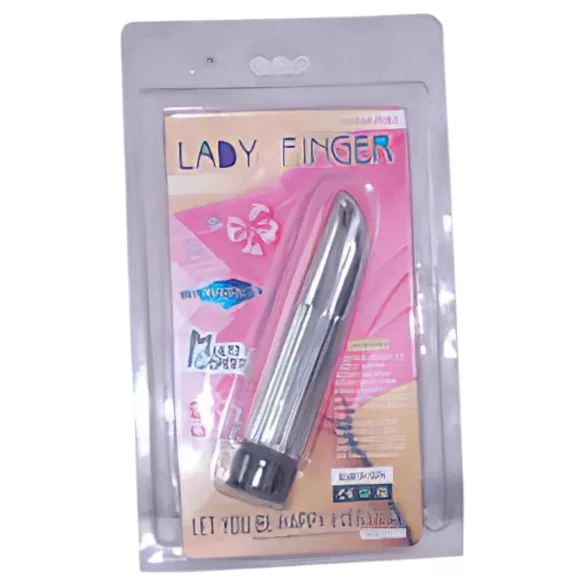Baile - mini vibrator - Lady Finger - zilver