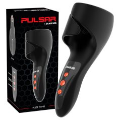 JamyJob - pulserende eikel vibrator - zwart