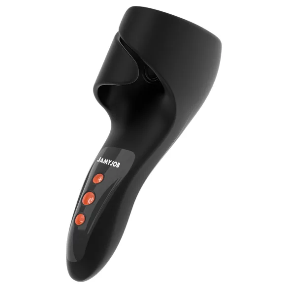 JamyJob - pulserende eikel vibrator - zwart