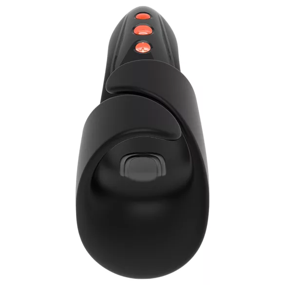 JamyJob - pulserende eikel vibrator - zwart