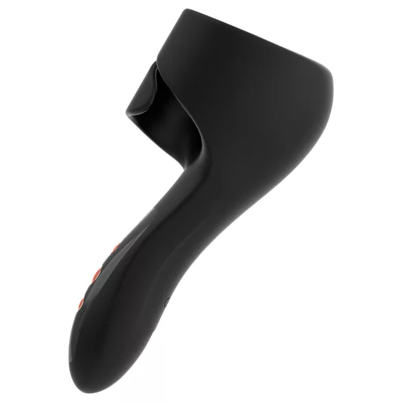 JamyJob - pulserende eikel vibrator - zwart