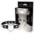 Coquette - choker met strasstenen - hart hanger - zwart