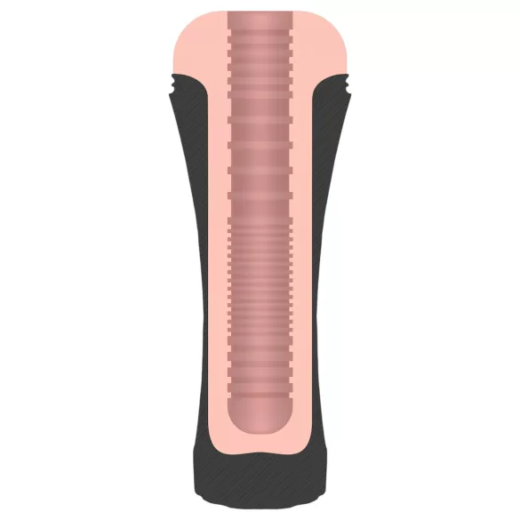 JamyJob - masturbator - realistische vagina - zwart/naturel